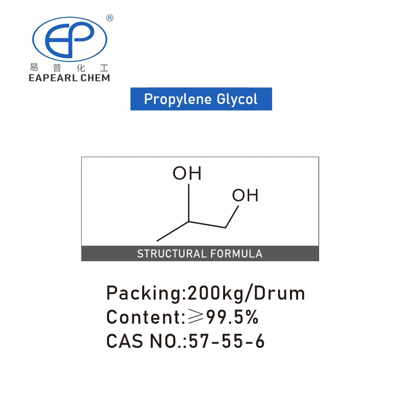 High Quality 99.5% Purity Propylene Glycol for Sale Pg